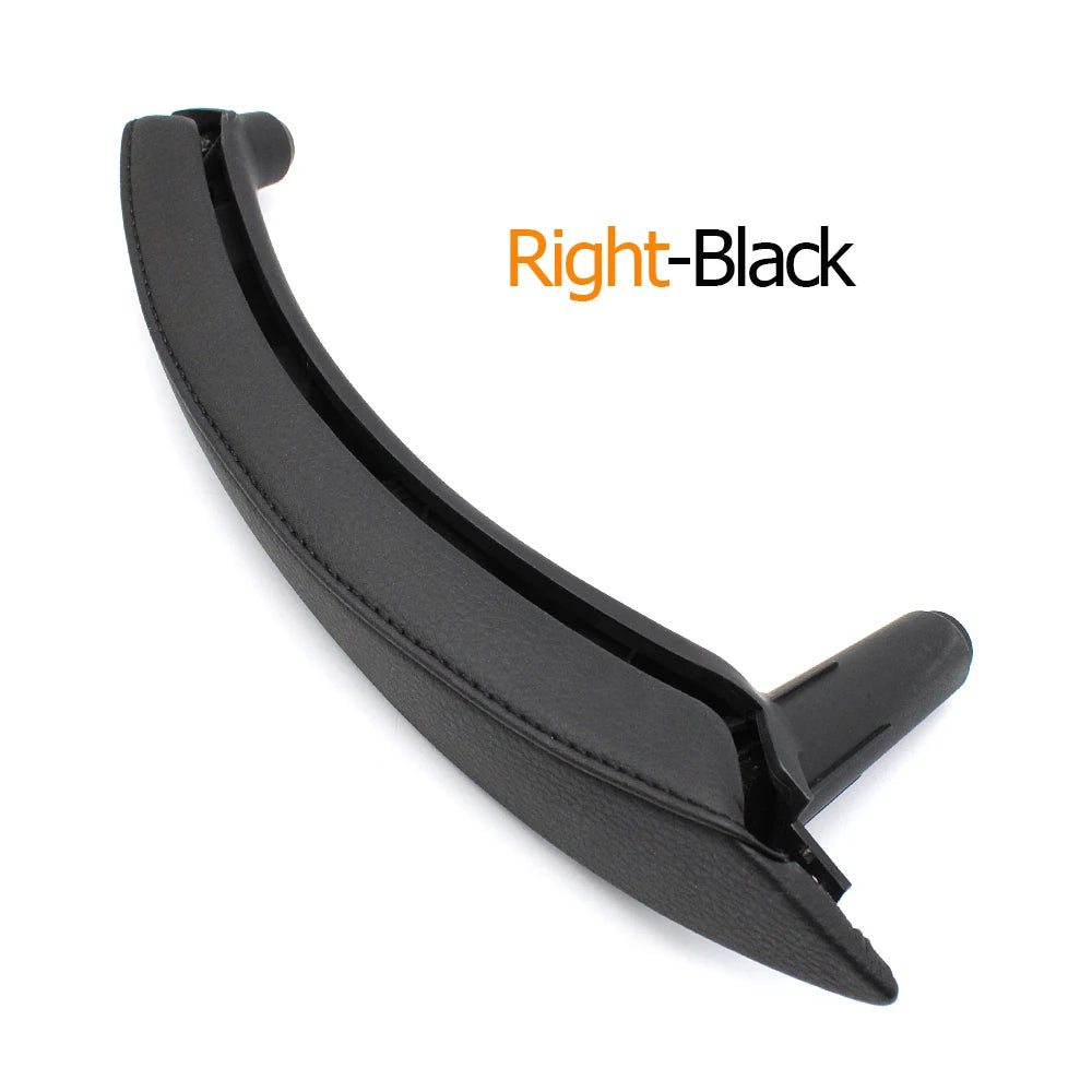 Interior Car Left Right Passenger Door Pull Handle with Leather Cover Trim Replacement For BMW X5 X6 E70 E71 E72 2007-2013