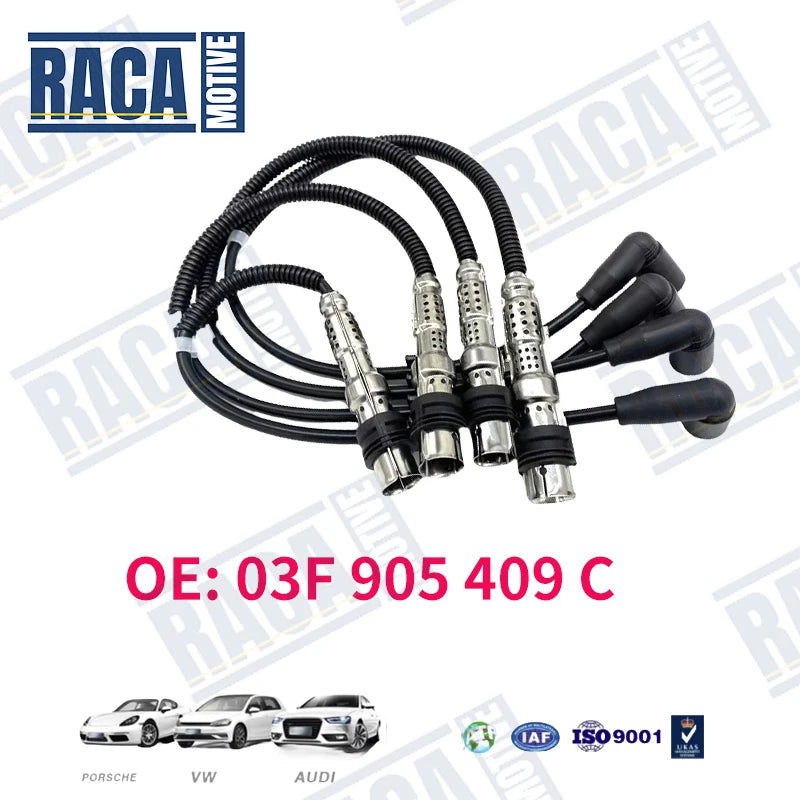 For Audi A1 A3 VW Beetle Caddy Golf  Jetta Polo Touran Seat Skoda 1.2Tsi Ignition lead 03F905409C 03F 905 409 C