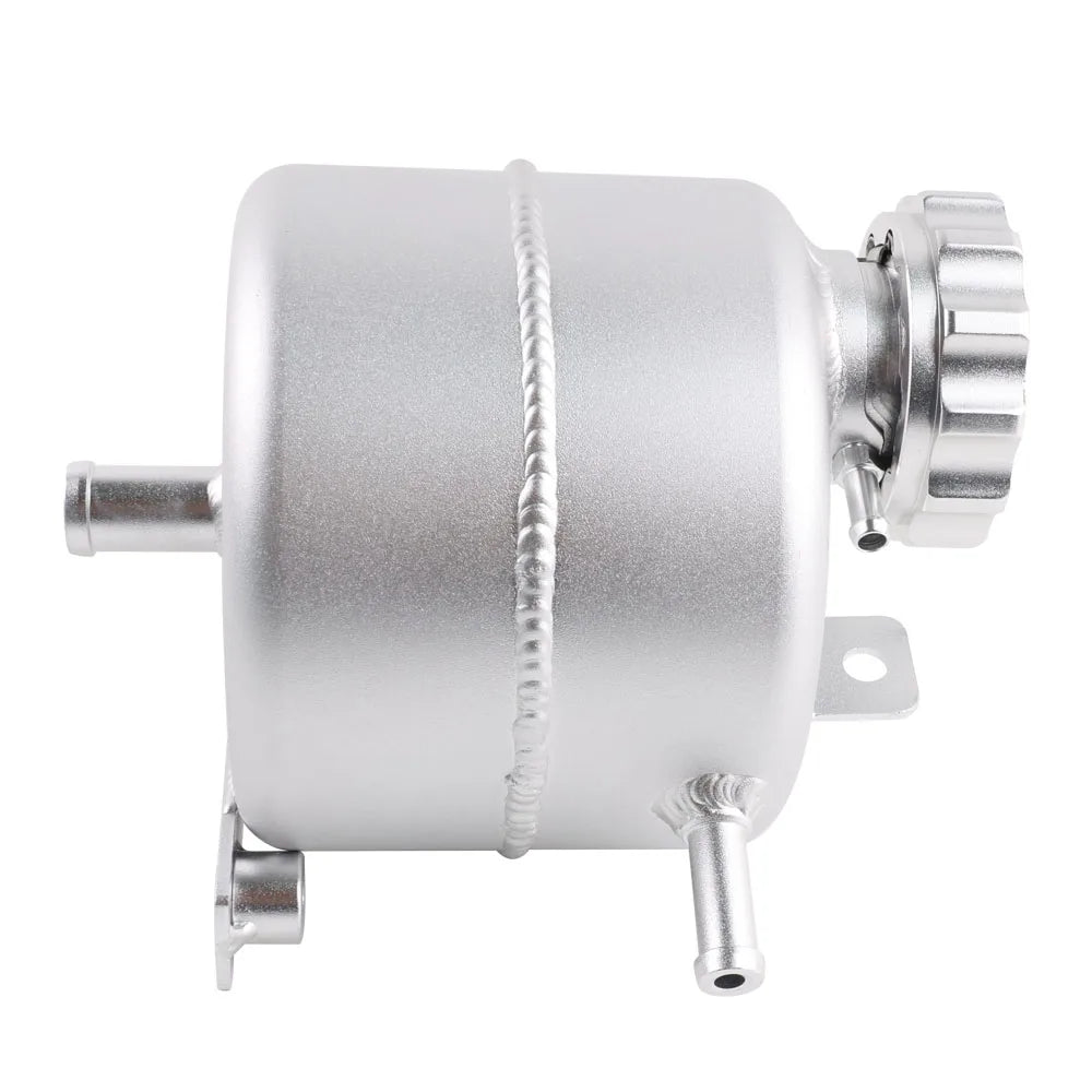 Aluminum Coolant Header Expansion Overflow Water Tank Cap Reservoir Can Car Accessories For 02-08 BMW Mini Cooper S R52 R53