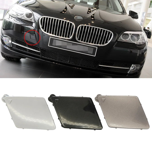 For BMW F10 F11 Car Front Bumper Tow Hook Cover Cap Black For BMW 5 Series 2010-2013 520 523 525 528 530 535 51117246868