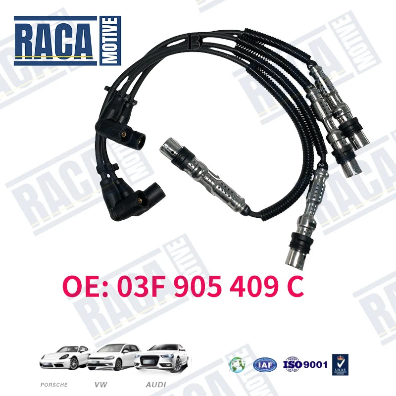 For Audi A1 A3 VW Beetle Caddy Golf  Jetta Polo Touran Seat Skoda 1.2Tsi Ignition lead 03F905409C 03F 905 409 C