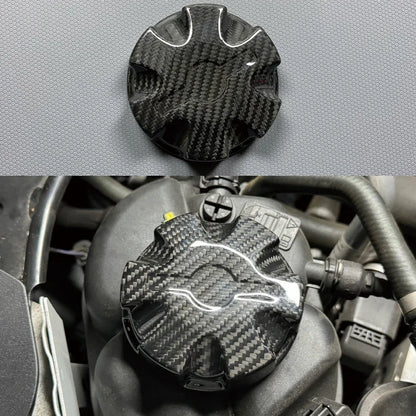 For BMW F01 F02 G11 G12 G01 G02 G05 G06 G07 G80 G82 F80 F82 F90 G20 Expansion Tank Cap Carbon Fiber Coolant Recovery Radiator