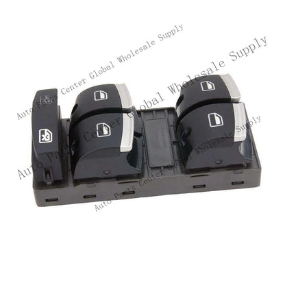 L+ Chrome Master Window Switch Button Panel 4F0959851H For Audi A3 S3 RS3 Q7 New