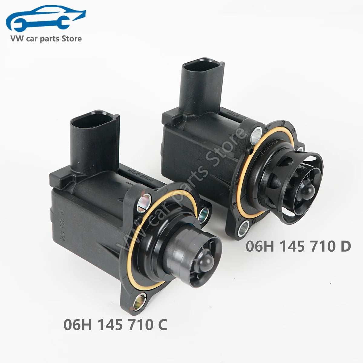 06H145710D Turbo Turbocharger Cut-Off Bypass Diverter Valve For Audi A3 For Volkswagen GTI Eos CC Passat Beetle 06H145710C