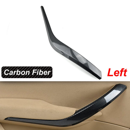 Upgraded Car Left Right Interior Door Armrest Pull Handle Outer Cover Trim For BMW X1 E84 2010-2016