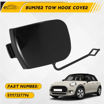 51117337796 Front Bumper Tow Hook Eye Cap Cover For MINI F55 F56 F57 Cooper S Hatchback 2018 2017 2016-M53K