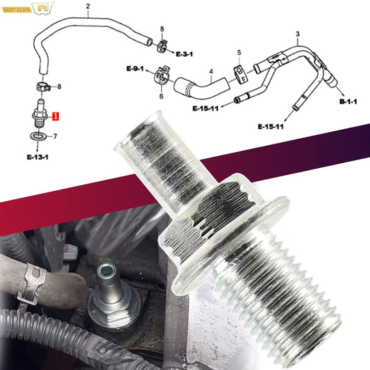 PCV Valve With Washer Car Accessories 17130-PND-A01 17130RBBA01 For Honda Accord CR-V Civic Element Fit HR-V Acura ILX 2002-2009