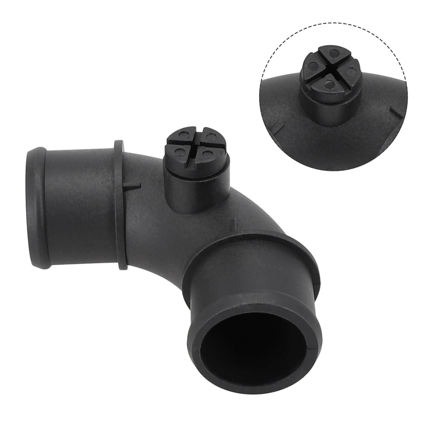 Cooling Radiator Hose Coolant Bleed Elbow for BMW For Mini R50 R52 R53 2001 2006 OEM Replacement 17127515487 for Vehicle Cooling