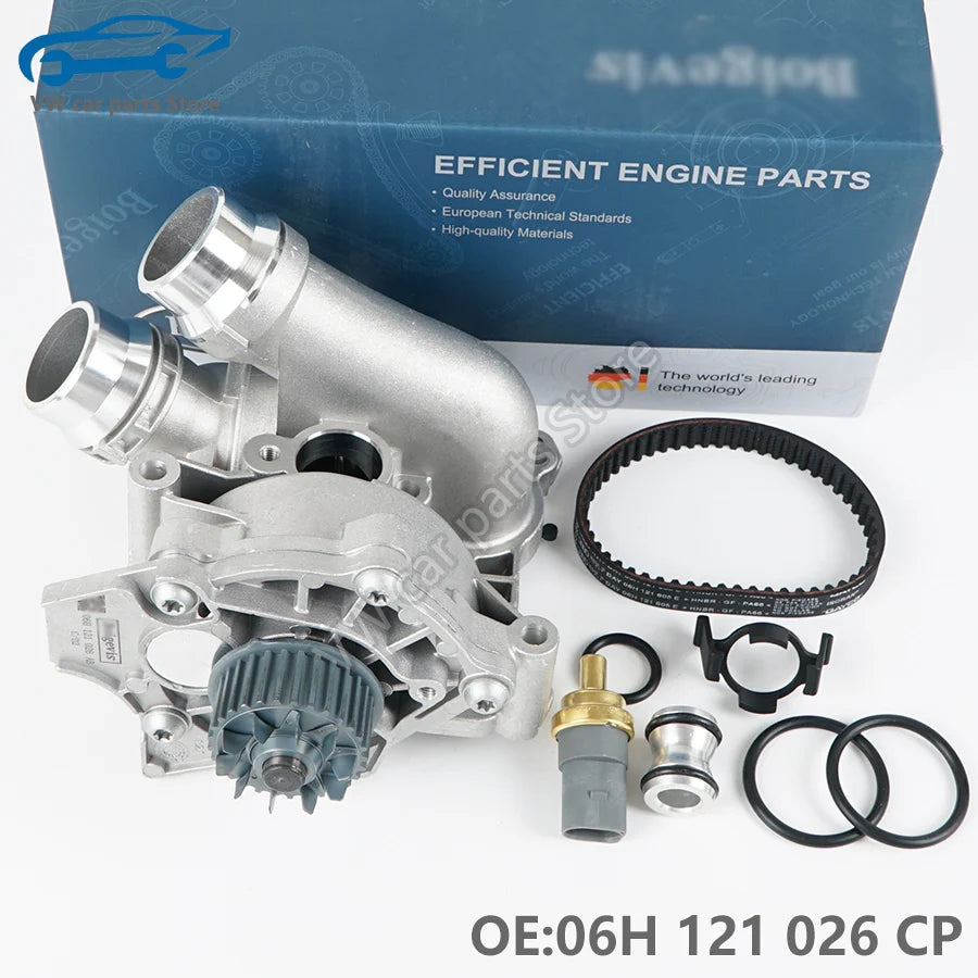 06H121026 All Aluminum EA888 GEN2 Water Pump For Audi A3A4A5Q5 VW Golf MK6 GTI Passat B7 Tiguan CC Scirocco Jetta 06H 121 026 CP