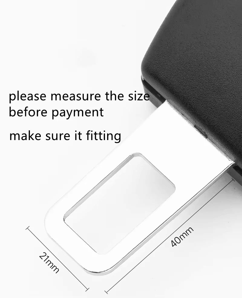 Car Seat Belt Buckle Clip Extender Safety Lock Buckle Accessories For Opel Corsa D Astra Insignia Mokka Adam Combo OPC Vauxhall