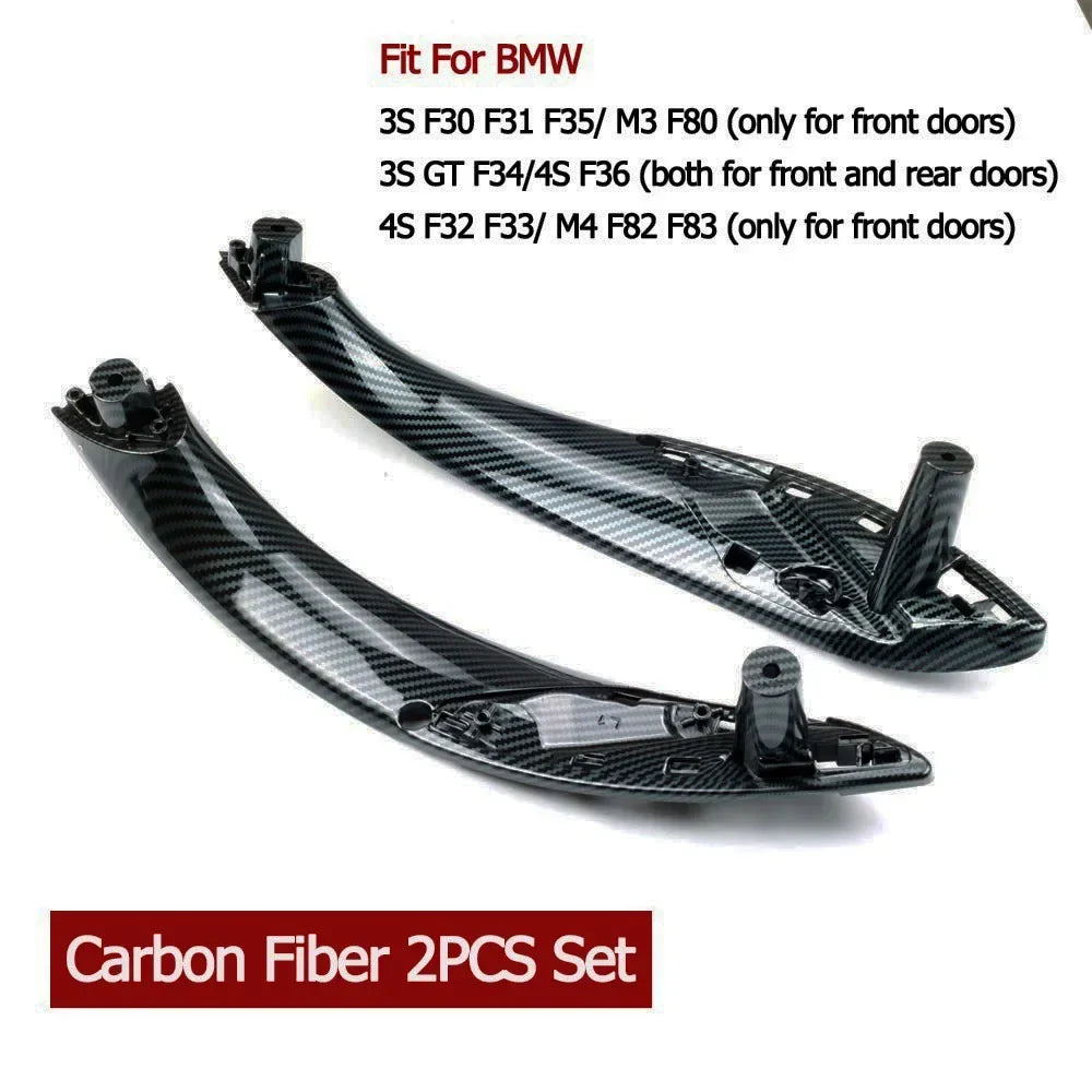 For BMW 3 Series F30 F80 F31 F32 F33 F34 F35 F36 2013-18 Interior Door Pull Handle Inside Panel with Cover Trim Car Asseccories