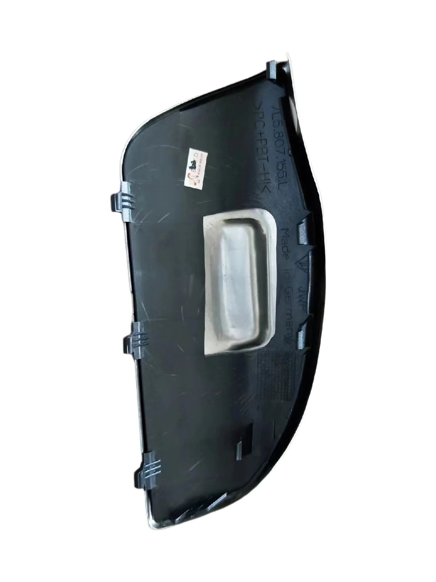 Car Front Bumper Stainless Steel Plastic Tow Hook Cover Trailer Hauling Eye Cap Lid For Porsche Cayenne 957 2007 2008 2009 2010