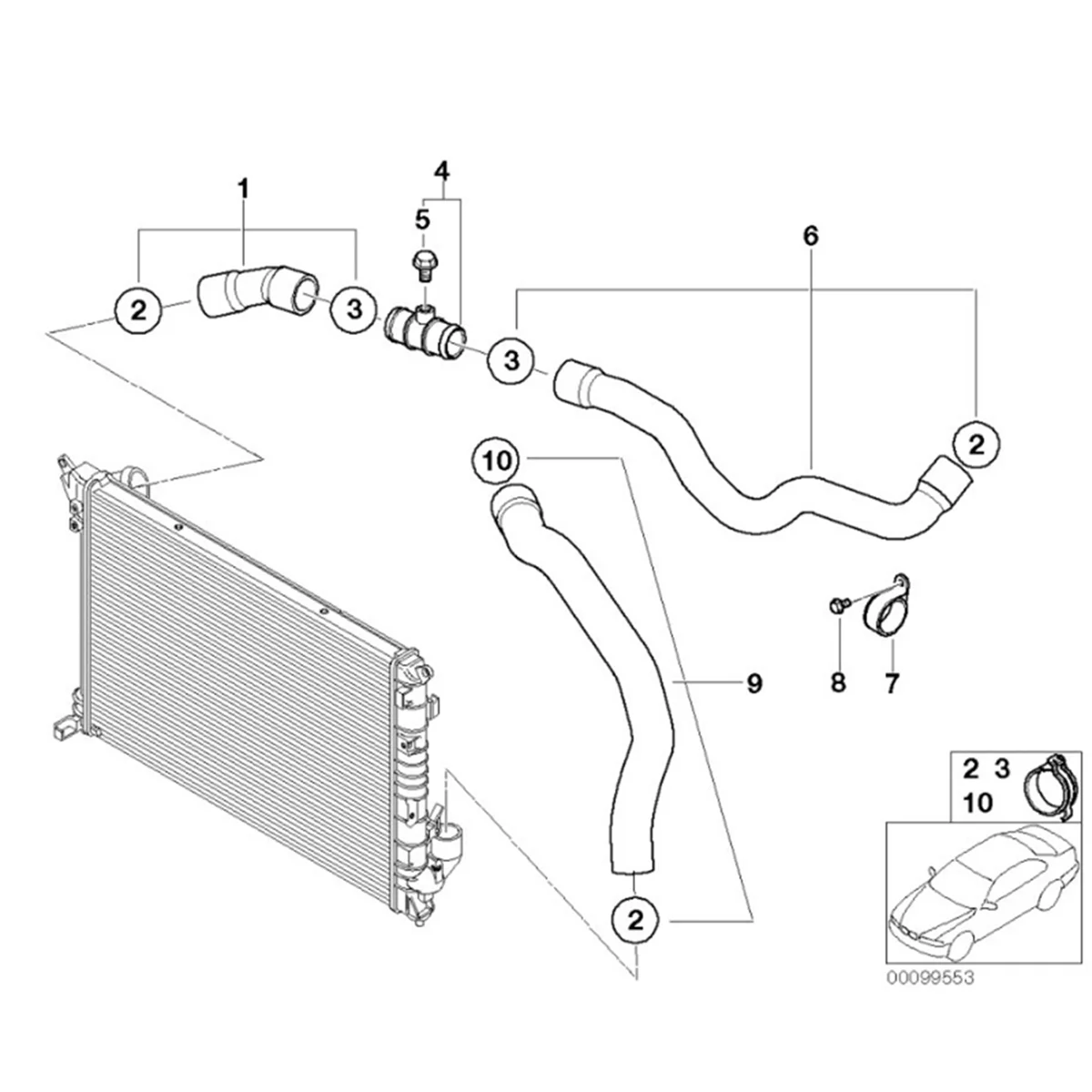 N29R_Water Hose Connector with Bleeder Screw 17127515502