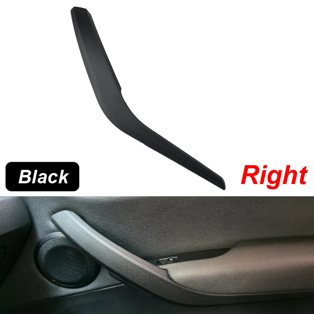 Upgraded Car Left Right Interior Door Armrest Pull Handle Outer Cover Trim For BMW X1 E84 2010-2016