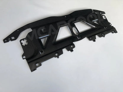 JMCARCOOL Car Water Tank Upper Front Bumper Engine Hood Protector Cap Dry Carbon Fiber For BMW G87 M2 G80 M3 G82 G83 M4 2021+