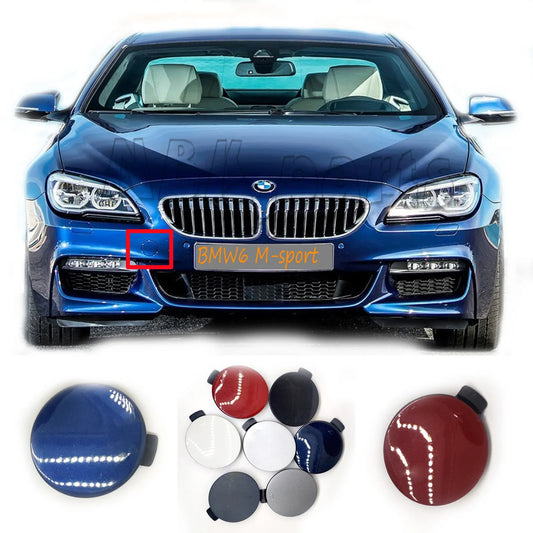 Fit 12-18 BMW 6 Series M-SPORT F06 F12 F13 640dX 640i 640iX 650i 650iX FRONT TOW COVER