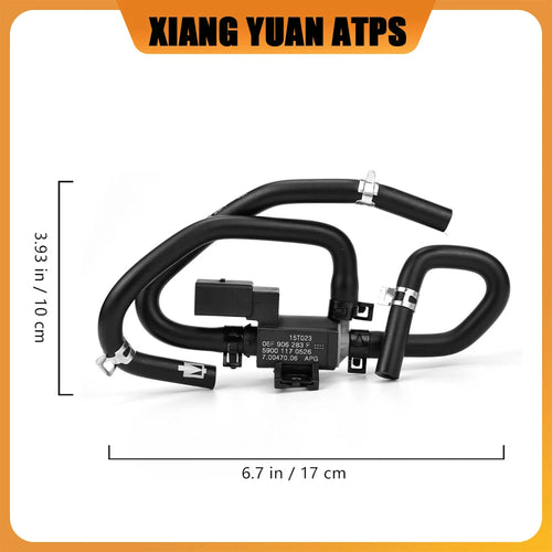 06F906283F 06F906283D Electromagnetic Valve with Pipe For For VW Golf Beetle CC EOS Passat Audi A1 A3 A4 A6 S3 S4 S6 Q3 Q5 TT