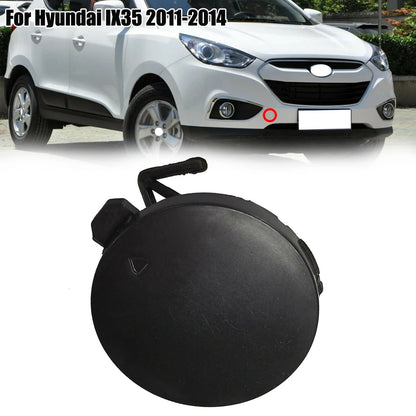 Cover Front Bumper Tow Hook Eye Cap 1pc Black Exterior Replacement Tow Cap Towing Hook Hole Cover Car Accessories