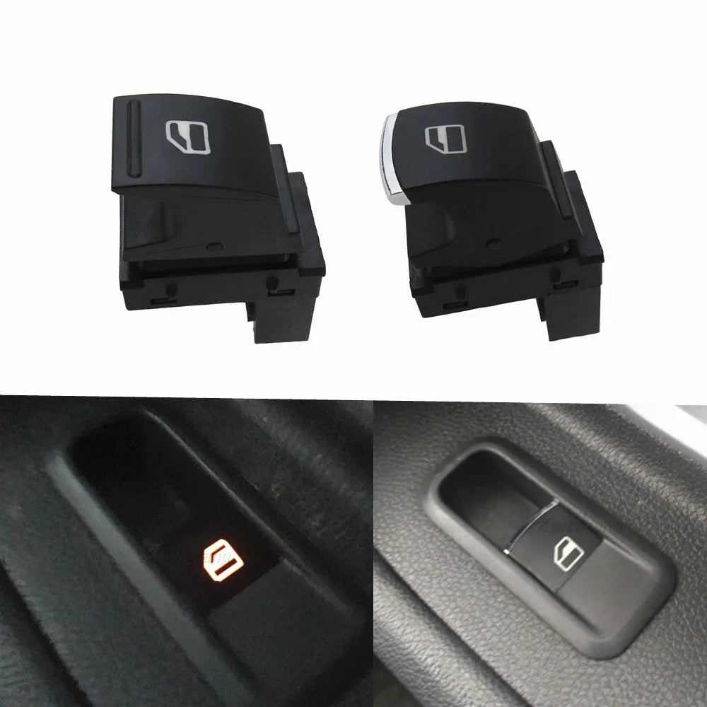Car Window Lifter Control Single Switch For VW Golf MK5 6 Jetta Passat B6 Amarok 5J0959855 1K0959855 5JD959855 7L6959855B