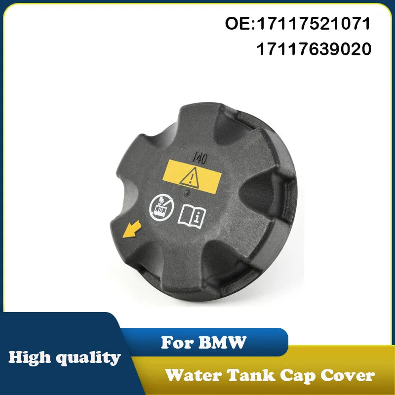 17117521071 17117639020 Car Radiator Expansion Water Tank Cap Cover For BMW 1 2 3 4 5 7 Series E87 F30 F34 F36 F80 G30 F90