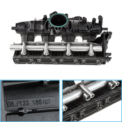 06F133201P,06F133201N,06F133482B Intake Manifold with Actuator For AUDI A3,A4 B7,TT / VW Beetle,EOS,Golf,Jetta,Passat B6,Tiguan