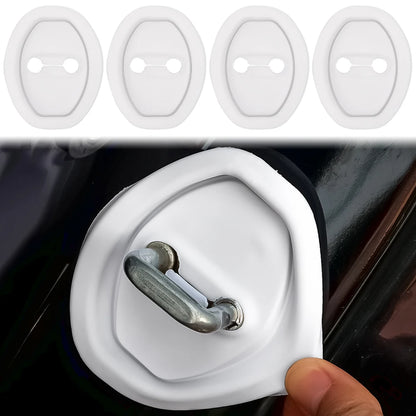 Universal Car Door Lock Shock Absorbing Damping Sealing Pad Silent Replacement Accessories Auto Vibration Absorber Rubber