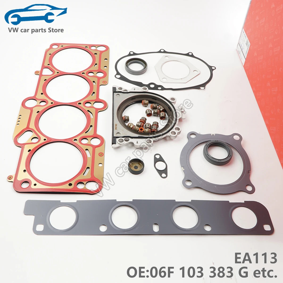 EA113 Engine Gasket Overhaul Kit For A3 A4 A6 Golf Jetta Leon 06F103383G,06F103483D,06L109675C,038103085C,038103085E