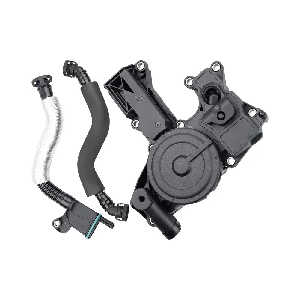 PCV Valve Crankcase Vent Oil Separator Kit Compatible With Audi=A3=A4=A5=Q5=VW=Golf=Jetta=Passat=Tiguan 06H103495AH