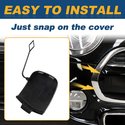 Front Bumper Tow Hook Cap Towing Eye Cover For Mini Cooper S F55 F56 F57 Right Side 2016 2017 2018 51117337796  Car Accessories
