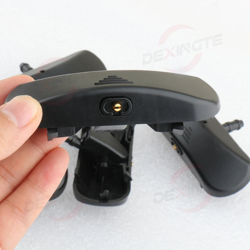 2pcs Car Front Windscreen Washer Spray Nozzle Jet Heated For AUDI A1 A3 A4 A5 A6 A8 Q2 Q3 Q5 Q7 A7 TT Copper Core Spray Nozzle