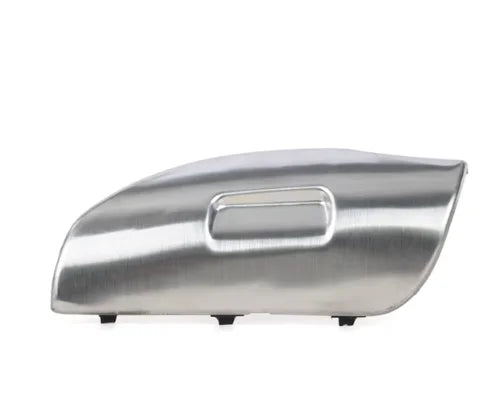 Car Front Bumper Stainless Steel Plastic Tow Hook Cover Trailer Hauling Eye Cap Lid For Porsche Cayenne 957 2007 2008 2009 2010