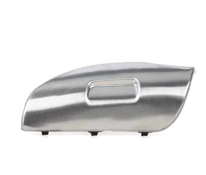 Car Front Bumper Stainless Steel Plastic Tow Hook Cover Trailer Hauling Eye Cap Lid For Porsche Cayenne 957 2007 2008 2009 2010