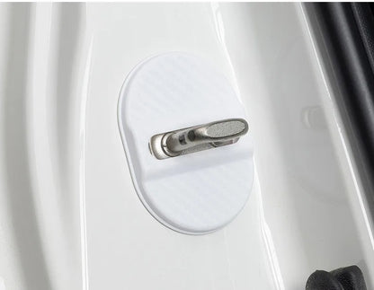 For Opel Corsa Astra Insignia Mokka Adam Combo OPC Antara Vectra 4PCS Car Door Lock Cover Stainless Steel Protection Accessories
