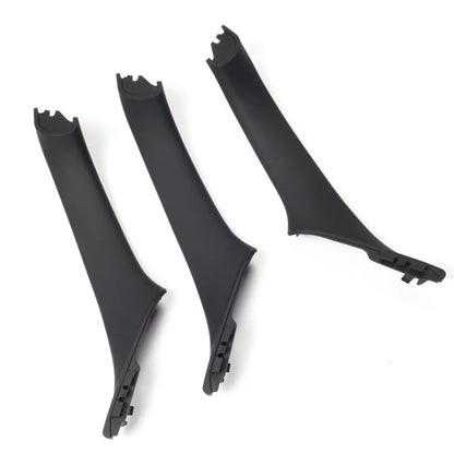 4 Colors Left Drive LHD Beige Black Carbon Fiber Car Interior Door Handle Pull 7PCS Set For BMW 5 Series F10 F18 523 525 528