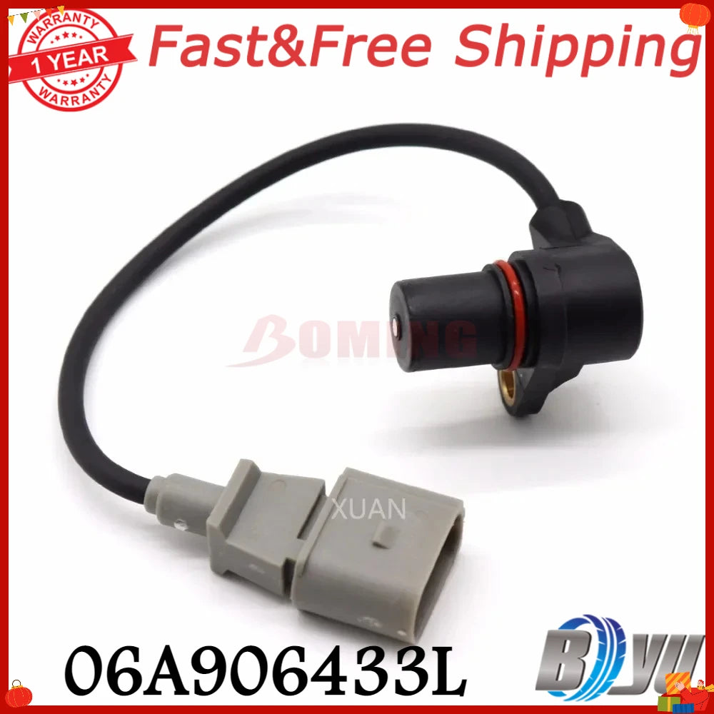 06A906433L 06A906433G 06A906433N Car Crankshaft Position Sensor For AUDI A3 A4 TT For VW BEETLE EOS GOLF GTI JETTA PASSAT