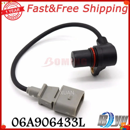 06A906433L 06A906433G 06A906433N Car Crankshaft Position Sensor For AUDI A3 A4 TT For VW BEETLE EOS GOLF GTI JETTA PASSAT
