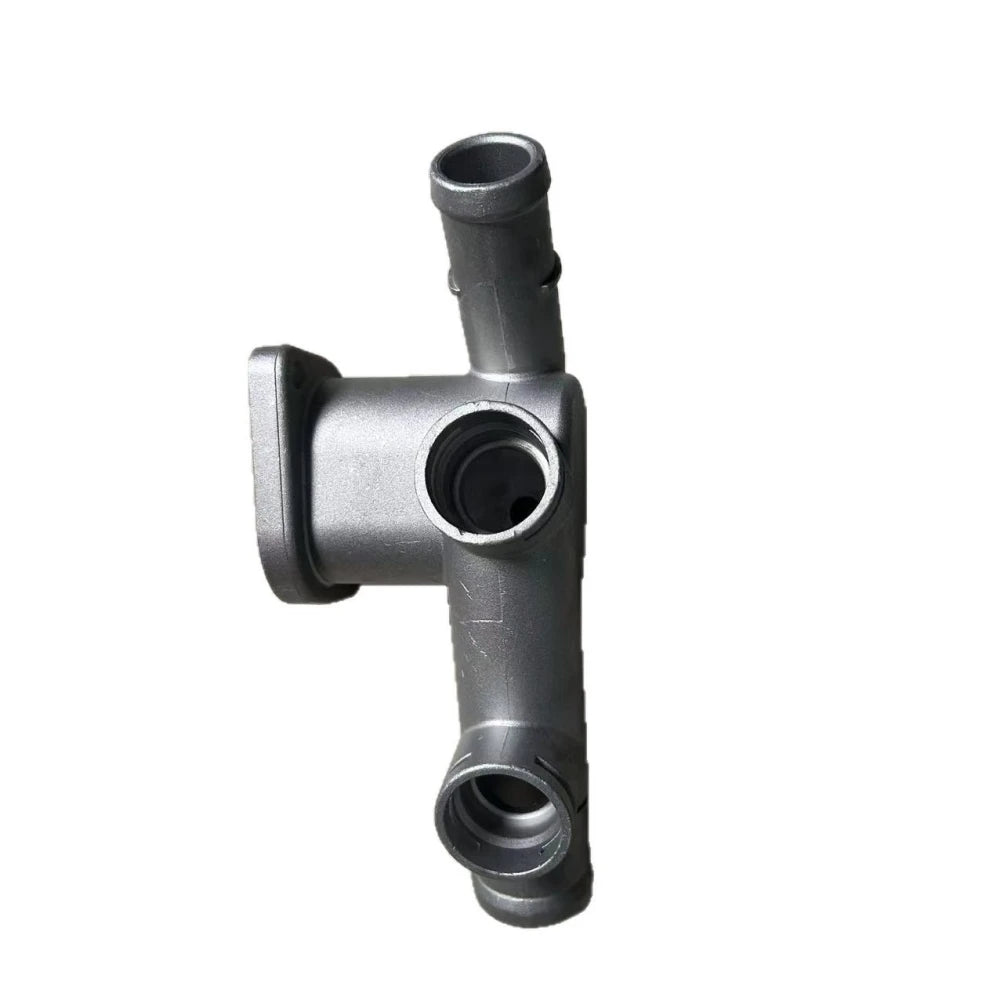 Aluminum 06A121132C 06A121133H Suitable for Imported Volkswagen Beetle Convertible Models, Engine 2.0 Coolant Water Tank Upper Water Pipe Base Outlet Flange Assembly Quick Connector 06A 121 132 C 06A 121 133 H