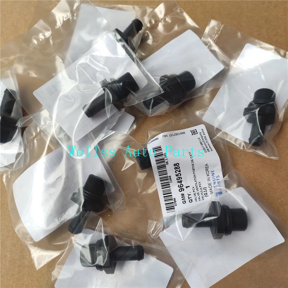 10PCS ORIGINAL 96495288 Positive Crankcase Ventilation PCV Valve Check Valve Exhaust Valve For Buick Excelle 1.6L Chevrolet Aveo