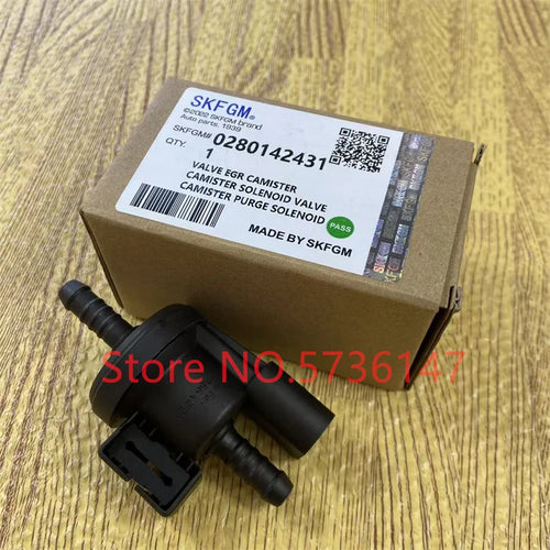 Vacuum Solenoid Valve Solenoid 06E 906 517 06E906517A 0280142431 For Jetta-Golf For Vapor Canister-Purge For-Audi A3 A4 A6 Q7 A8