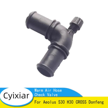 Auto Warm Air Hose Check Valve For Aeolus S30 H30 CROSS Donfeng