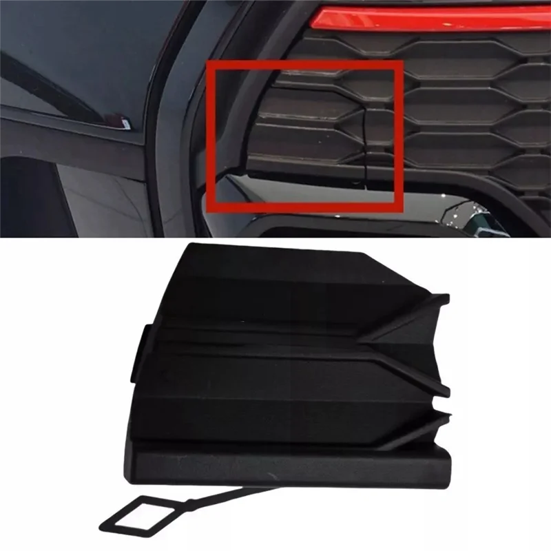 Black ABS Tow Hook Cover For BMW Mini Cooper CW F55 F56 F57 51119450620