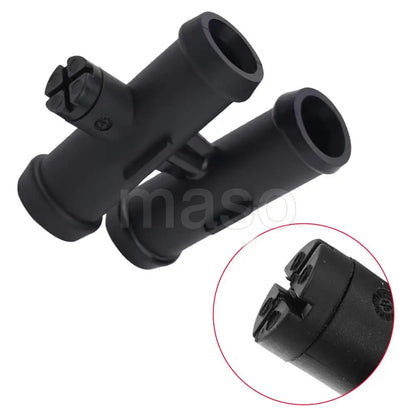 4-Way Coolant Hose Connector For Mini Cooper R50 09/2000-11/2006 Cabrio R52 11/2002-07/2008 17127515494 17111712788