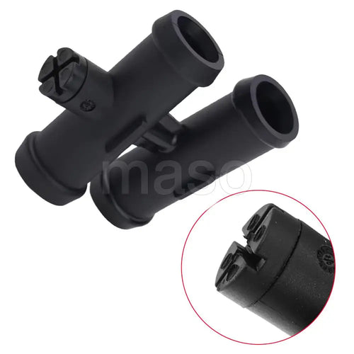 4-Way Coolant Hose Connector For Mini Cooper R50 09/2000-11/2006 Cabrio R52 11/2002-07/2008 17127515494 17111712788