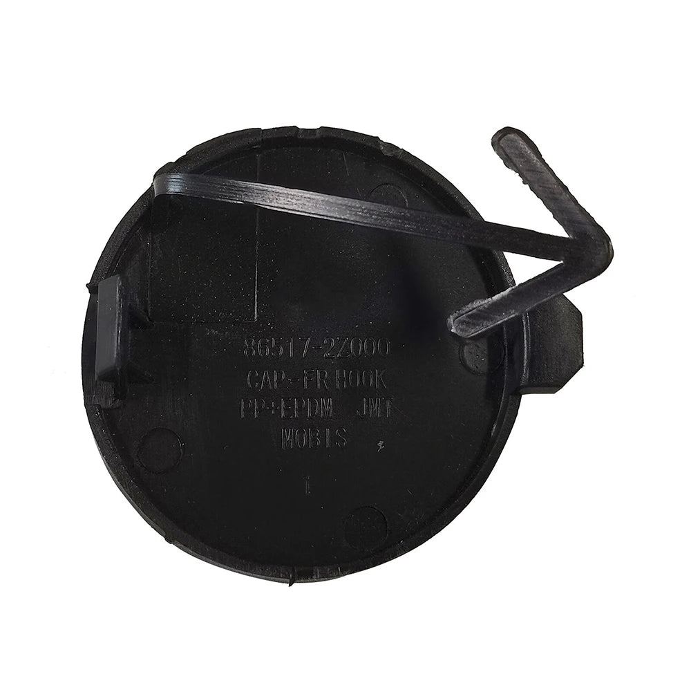 Cover Front Bumper Tow Hook Eye Cap 1pc Black Exterior Replacement Tow Cap Towing Hook Hole Cover Car Accessories