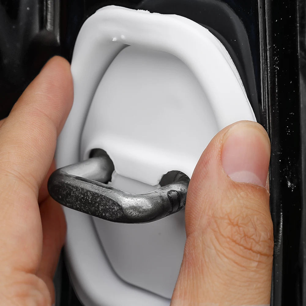 Universal Car Door Lock Shock Absorbing Damping Sealing Pad Silent Replacement Accessories Auto Vibration Absorber Rubber