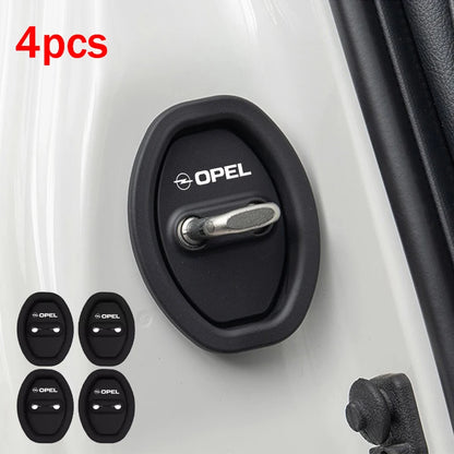 4 pcs Extendable Car Door Lock Covers Waterproof Rust-proof Protection For Opel insignia Astra H G J Antara vectra Vivaro Auto