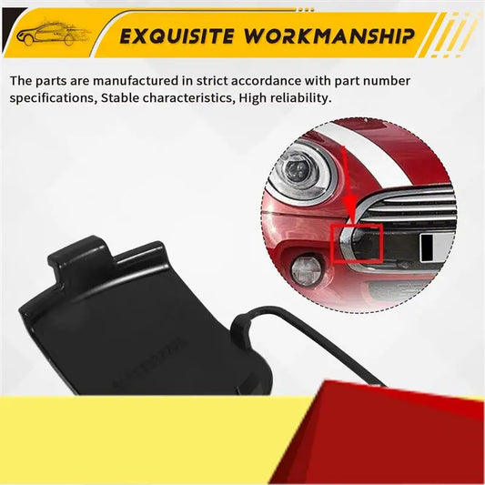 51117337796 Front Bumper Tow Hook Eye Cap Cover For MINI F55 F56 F57 Cooper S Hatchback 2018 2017 2016-M53K