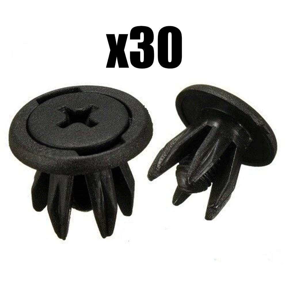 Secure and Easy Installation Inner Wheel Arch Liner Fastener Clips for BMW For Mini For Cooper R50 R52 Set of 30