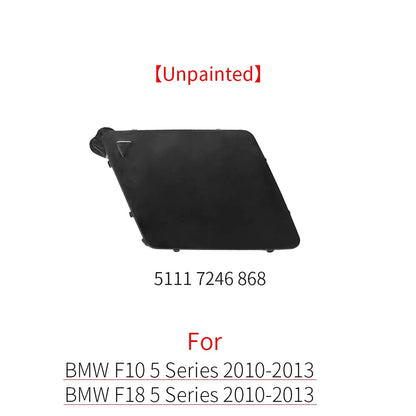 For BMW F10 F11 Car Front Bumper Tow Hook Cover Cap Black For BMW 5 Series 2010-2013 520 523 525 528 530 535 51117246868