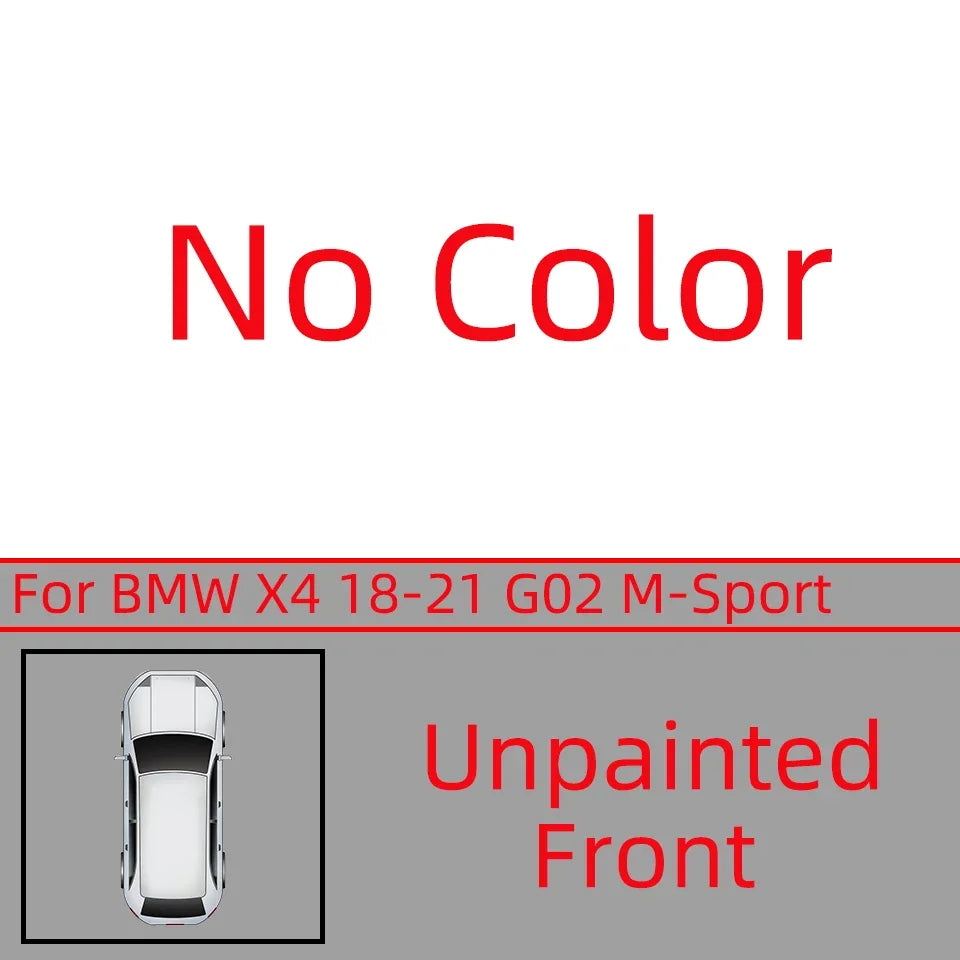 For BMW X4 G02 M-Sport Front Rear Bumper Towing Hook Cover Cap Hauling Shell Lid 2018 2019 2020 2021#51118064606 51128065134